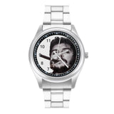MONTRE MILITANTE CIGARE NOIR & BLANC