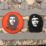 PATCH IN VELCRO MILITARE CHE GUEVARA REVOLUCION CUBA SFONDO BLU 7CM