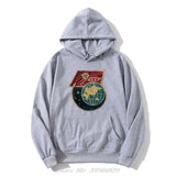 SCHWARZER ZIP-HOODIE CCCP GLOBE SPACE PROGRAM