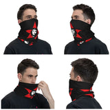 BIG RED STAR NECK WARMER 
