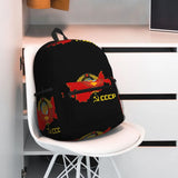 Mochila Mapa de la URSS CCCP Negro