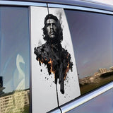 STICKER CHE GUEVARA VISAGE VINYLE 2 PIECES DECORATION VOITURE