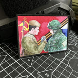 ECUSSON CCCP SOLDATS SOVIETIQUE MODERNE RUBAN SAINT GEORGES