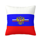 KUSSENHOES RUSLAND USSR VOLLEDIG WAPENSCHILD DRIEKLEURIGE VLAG