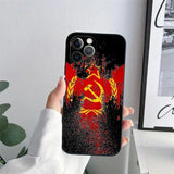 HOESJE RUSLAND BRULLENDE BEER DRIEKLEUR IPHONE
