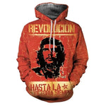 SWEAT À CAPUCHE 3D CHE GUEVARA "REVOLUCIÓN"