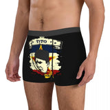 BOXER HOMME TITO NOIR STYLE RÉTRO