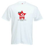 T-SHIRT KGB HARD AS STEEL ETOILE ROUGE