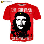 T-SHIRT CHE GUEVARA "OUR DAY WILL COME"