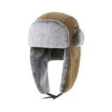 CHAPKA USHANKA CLASSIQUE FOURRURE MARRON