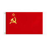 FALCE E MARTELLO ROSSO CLASSICO DELLA BANDIERA DELL'URSS