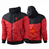 SOWJETISCHE JACKE MIT MULTIDESIGN, MEHRERE GRÖSSEN