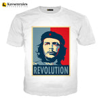 T-SHIRT CHE GUEVARA RÉVOLUTION BLANC