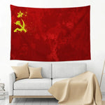 DRAPEAU CCCP FLAMME RÉVOLUTIONNAIRE