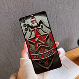 SAMSUNG RED HAMMER SICKLE CCCP CASE