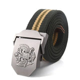 CEINTURE TOILE AIGLE IMPÉRIAL RUSSE 20 COLORIS