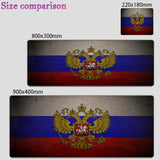 BUREAUMAT RUSLAND VLAG DRIEKLEUR KEIZERLIJKE ADELAAR XXL