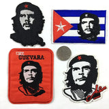 ECUSSON CHE GUEVARA PORTRAIT ROUGE FOND NOIR 6X9CM