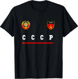CAMISETA DE FÚTBOL CCCP ESCUDO DE ESTADO