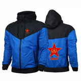 SOWJETISCHE JACKE MIT MULTIDESIGN, MEHRERE GRÖSSEN