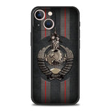 FUNDA IPHONE 3D PLATA CAPA CCCP