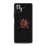 HOESJE CCCP OFFICIEEL EMBLEEM KLEUR REDMI