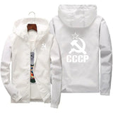 GROßE SOWJETISCHE JACKE MIT MULTIDESIGN
