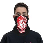 CACHE-COU YOURI GAGARINE ROUGE & BLANC