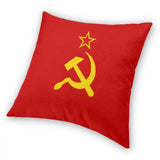KISSENBEZUG UDSSR SICHELHAMMER GOLD STAR REINE ROTE FLAGGE
