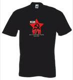 T-SHIRT KGB HARD AS STEEL ETOILE ROUGE