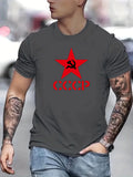 CCCP RED STAR COTTON T-SHIRT