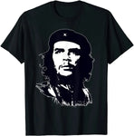 T-SHIRT CHE GUEVARA NOIR CLASSIQUE