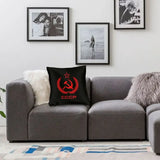 HOUSSE COUSSIN CCCP FAUCILLE MARTEAU COURONNE EPIS OR FOND ROUGE