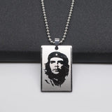 Collar con Colgante Che Guevara Acero