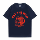 T-Shirt Karl Marx "Eat the Rich"