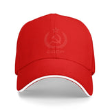 USSR CAP SICKLE HAMMER CCCP BASEBALL
