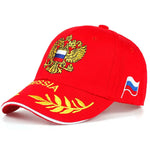 CASQUETTE EMBLÈME RUSSIE BRODÉE