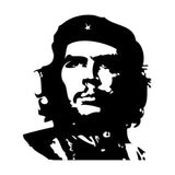 ADESIVO RITRATTO DI CHE GUEVARA VINILE TAGLIATO SFONDO ROSSO