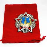 POBEDA VITTORIA CCCP MEDAGLIA STRASS GRANDE