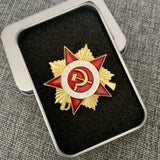 Pins Communiste Symbole Rouge