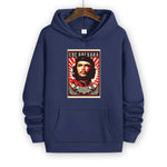 SWEAT À CAPUCHE CHE GUEVARA BLEU MARINE