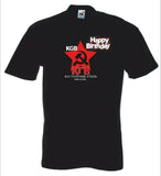 T-SHIRT KGB HARD AS STEEL ETOILE ROUGE