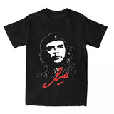 T-SHIRT IN COTONE CUBA DI CHE GUEVARA RETRO POLITICAL REVOLUTION