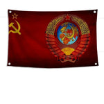 DRAPEAU URSS CLASSIQUE MARTEAU ET FAUCILLE