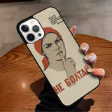 HOESJE CCCP STALIN VINTAGE SEPIA PORTRET IPHONE