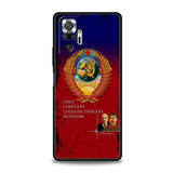 HOESJE CCCP OFFICIEEL EMBLEEM KLEUR REDMI