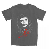 T-SHIRT IN COTONE CUBA DI CHE GUEVARA RETRO POLITICAL REVOLUTION