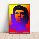 POSTER CHE GUEVARA COLLAGE KLEURRIJK WERELDCITAAT