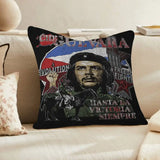 KUSSENHOES CHE GUEVARA REVOLUTIONAIR PORTRET SEPIA VINTAGE