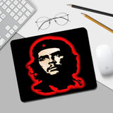 MUISMAT CHE GUEVARA TWEEKLEURIG SILHOUET ROOD ZWART DIAGONAAL